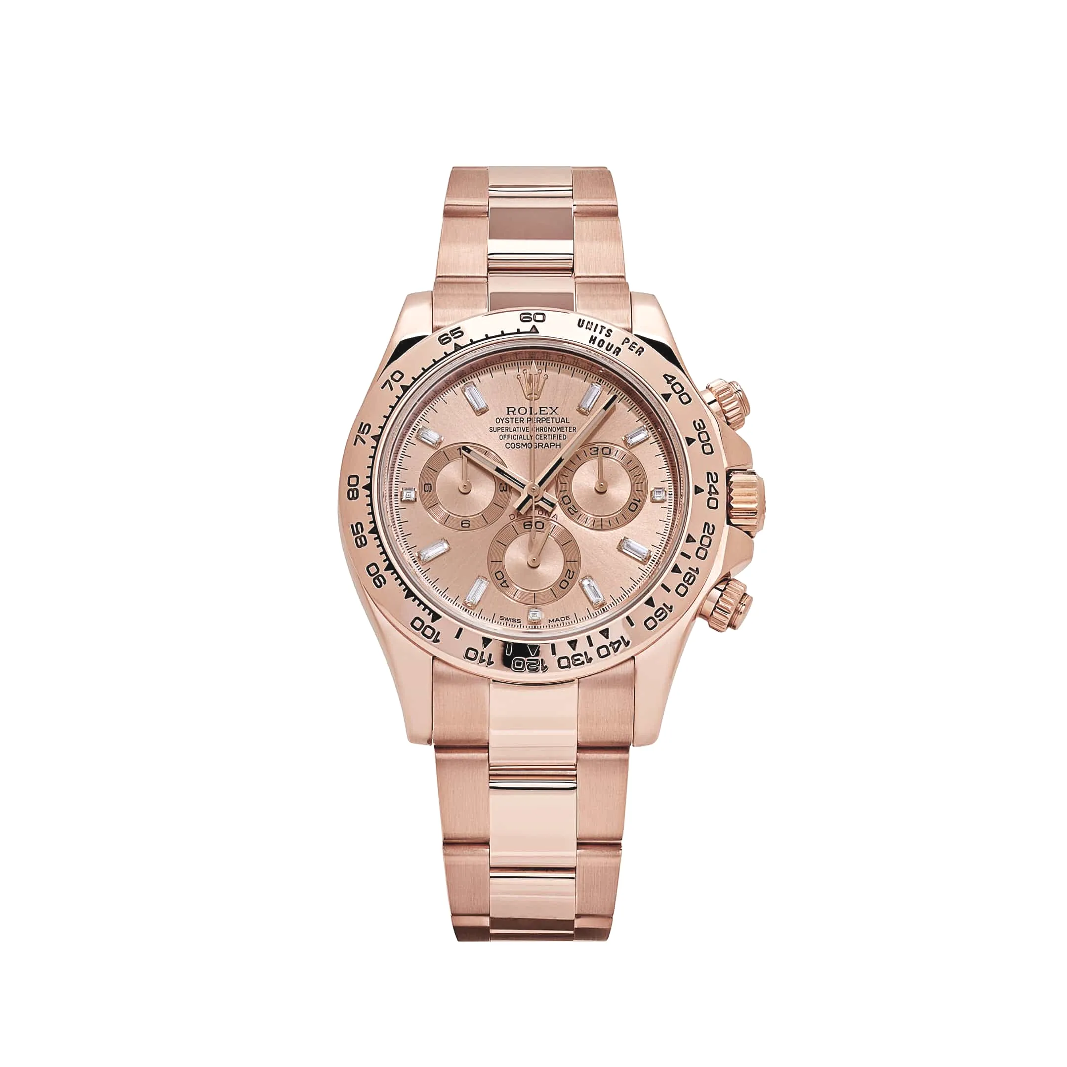 Rolex Daytona 116505 Rose Gold Sundust Diamond 40mm