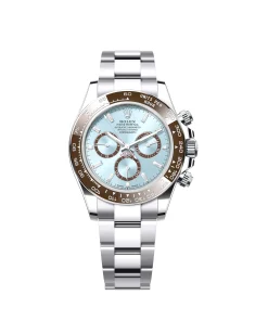 Rolex Daytona 126506 Platinum Ice Blue Baguette Dial 40mm