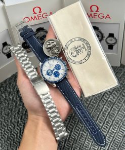 Omega Replica Watch Speedmaster Silver Snoopy 50th Anniversary New 2025 42mm