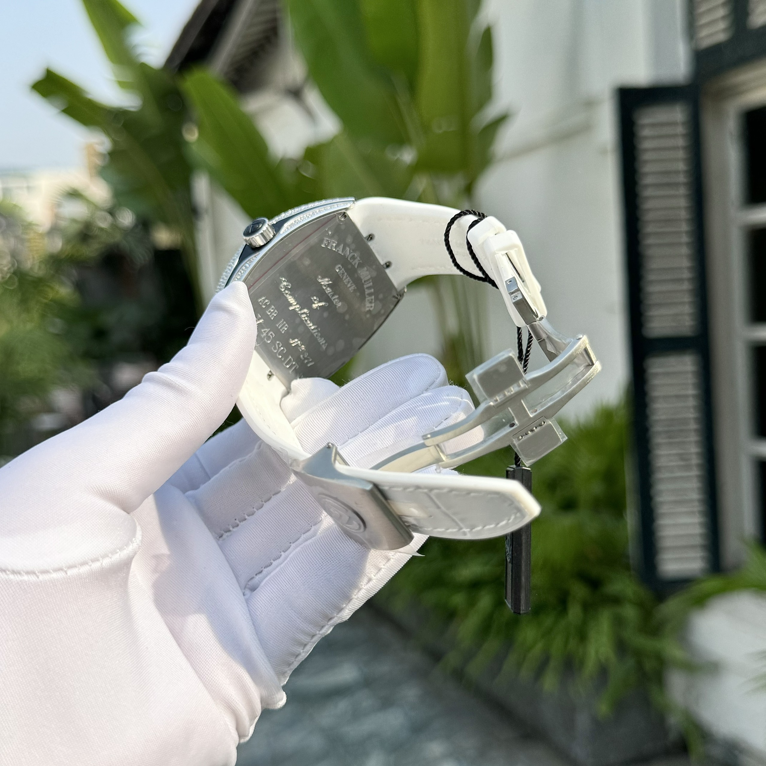 Franck Muller V45 Rep 11 Watch White Color ABF Factory 45mm - Image 7