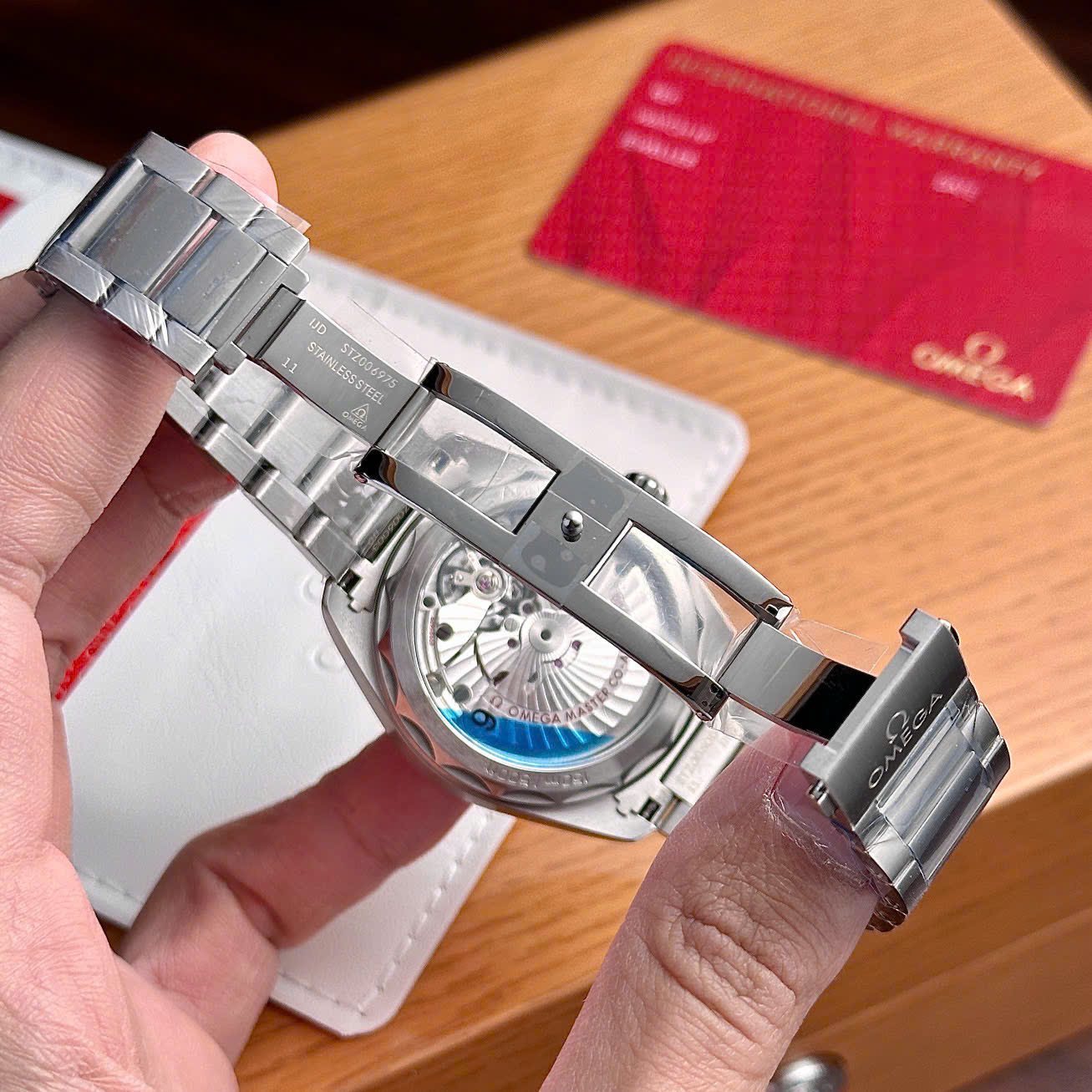 Omega Seamaster Replica 11 Aqua Terra 150M luminous hour markers VS Factory 41mm - Image 8