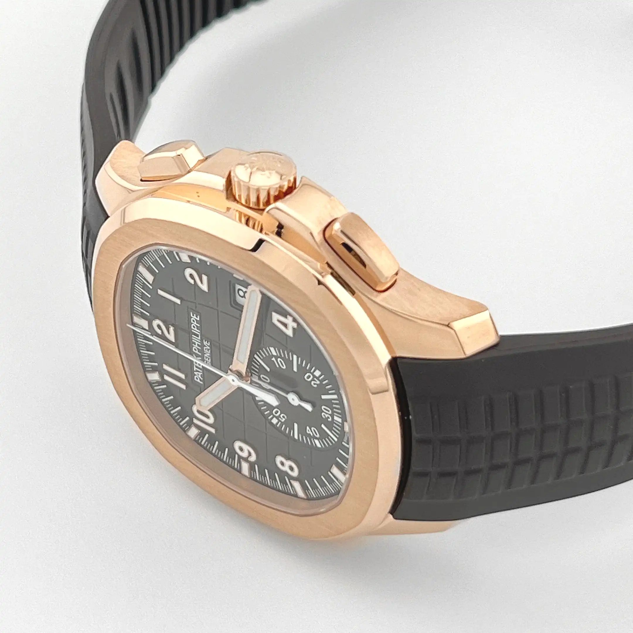 Patek Philippe Aquanaut 5968R-001 Chronograph Rose Gold Brown Dial - Image 5