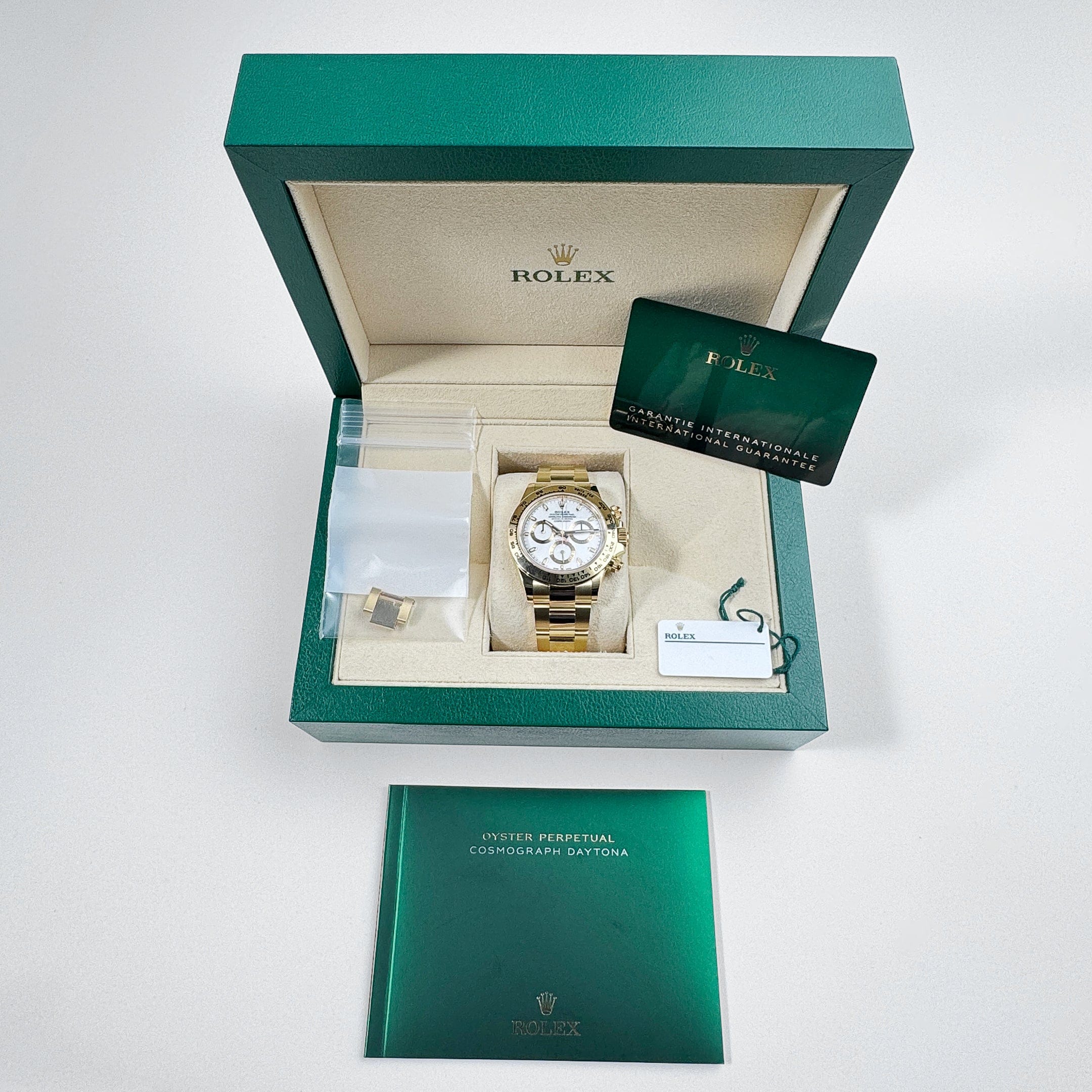Rolex Daytona 116508 Yellow Gold White Dial - Image 4