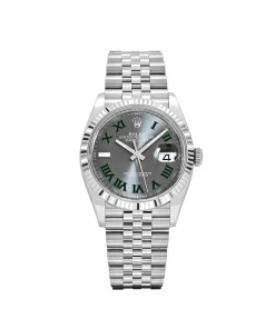 Rolex Datejust 36 126234 Stainless Steel Slate ‘Wimbledon’ Dial Jubilee