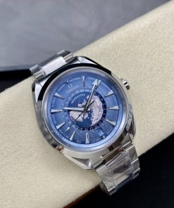 Omega Replica 11 Watch Aqua Terra Woldtimer Summer Blue VSF 43mm