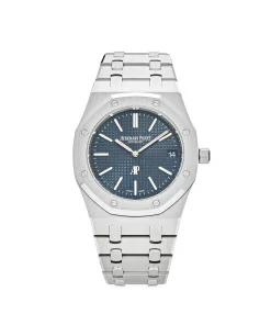 Audemars Piguet Royal Oak 16202ST.OO.1240ST.02 ‘Jumbo’ Extra-Thin Stainless Steel Blue Dial