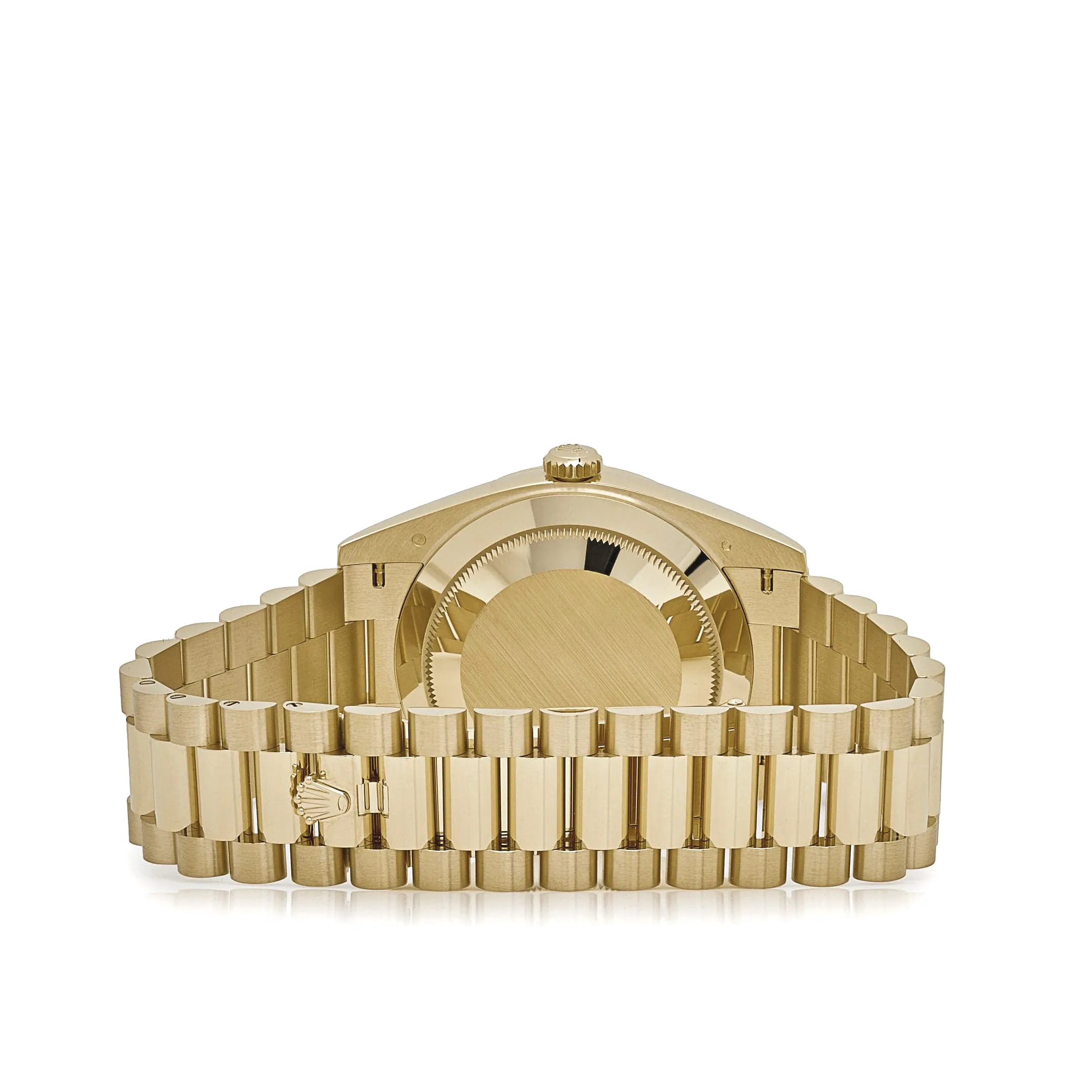 Rolex Day-Date 40 228238 Yellow Gold Green Ombre Roman Numeral Dial - Image 6