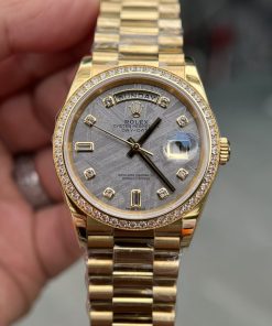 Alternative view of Rolex Replica 11 Watch Day-Date Meteorite Dial RA Factory 36mm