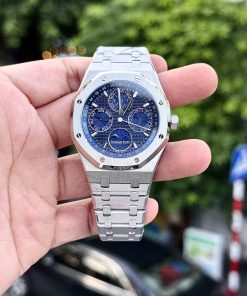 Audemars Piguet Royal Oak 26574ST Blue Dial Watch 41mm