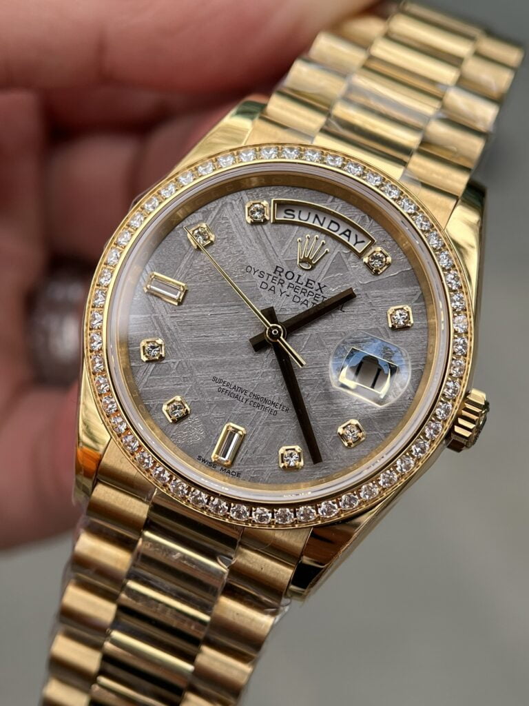 Rolex Replica 11 Watch Day-Date Meteorite Dial RA Factory 36mm (1)