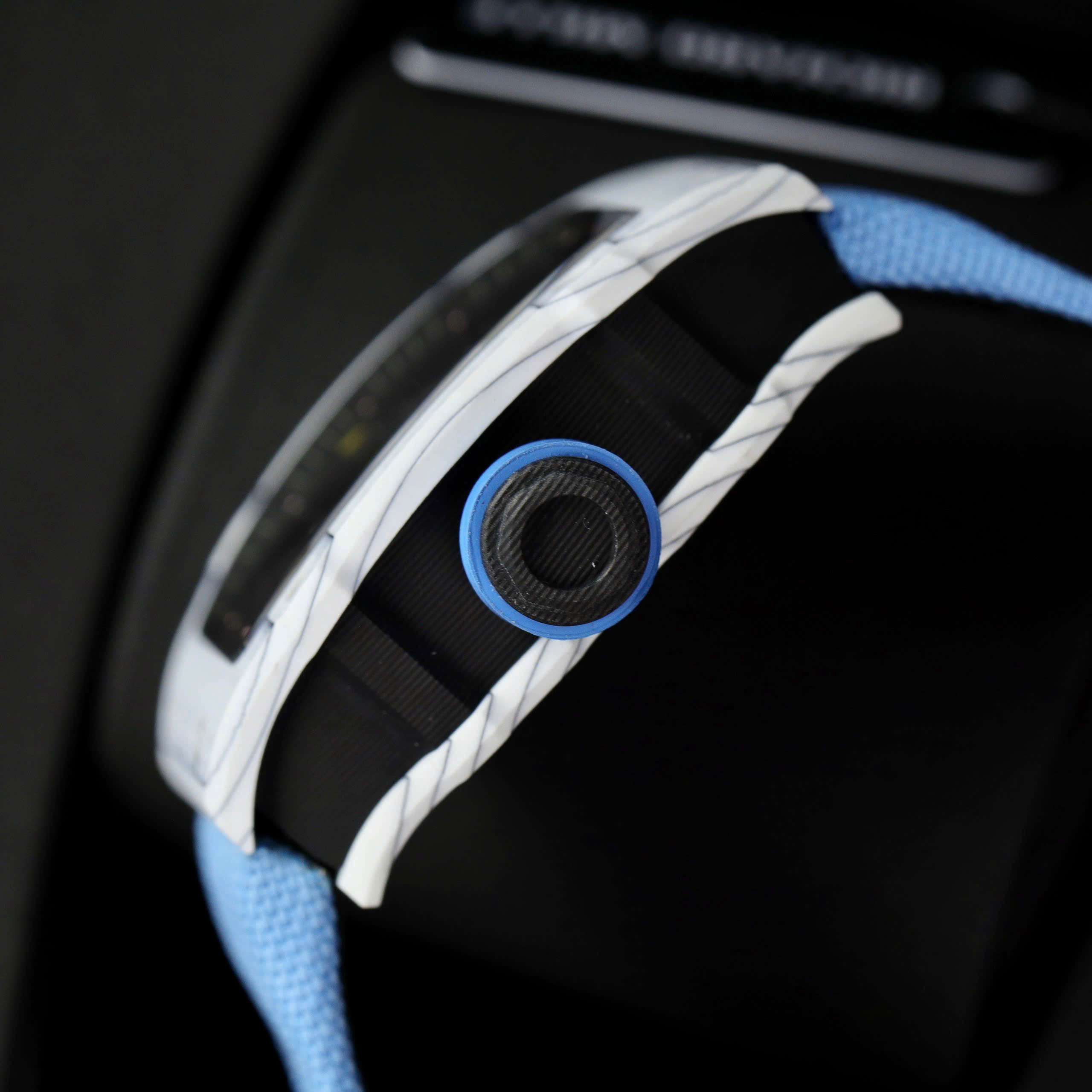 Richard Mille 27-02 Replica 11 Rafael Nadal Tourbillon Blue Nato Strap 42mm - Image 7