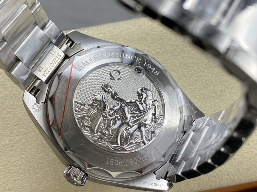 Omega Replica 11 Watch Aqua Terra Woldtimer Summer Blue VSF 43mm - Image 7