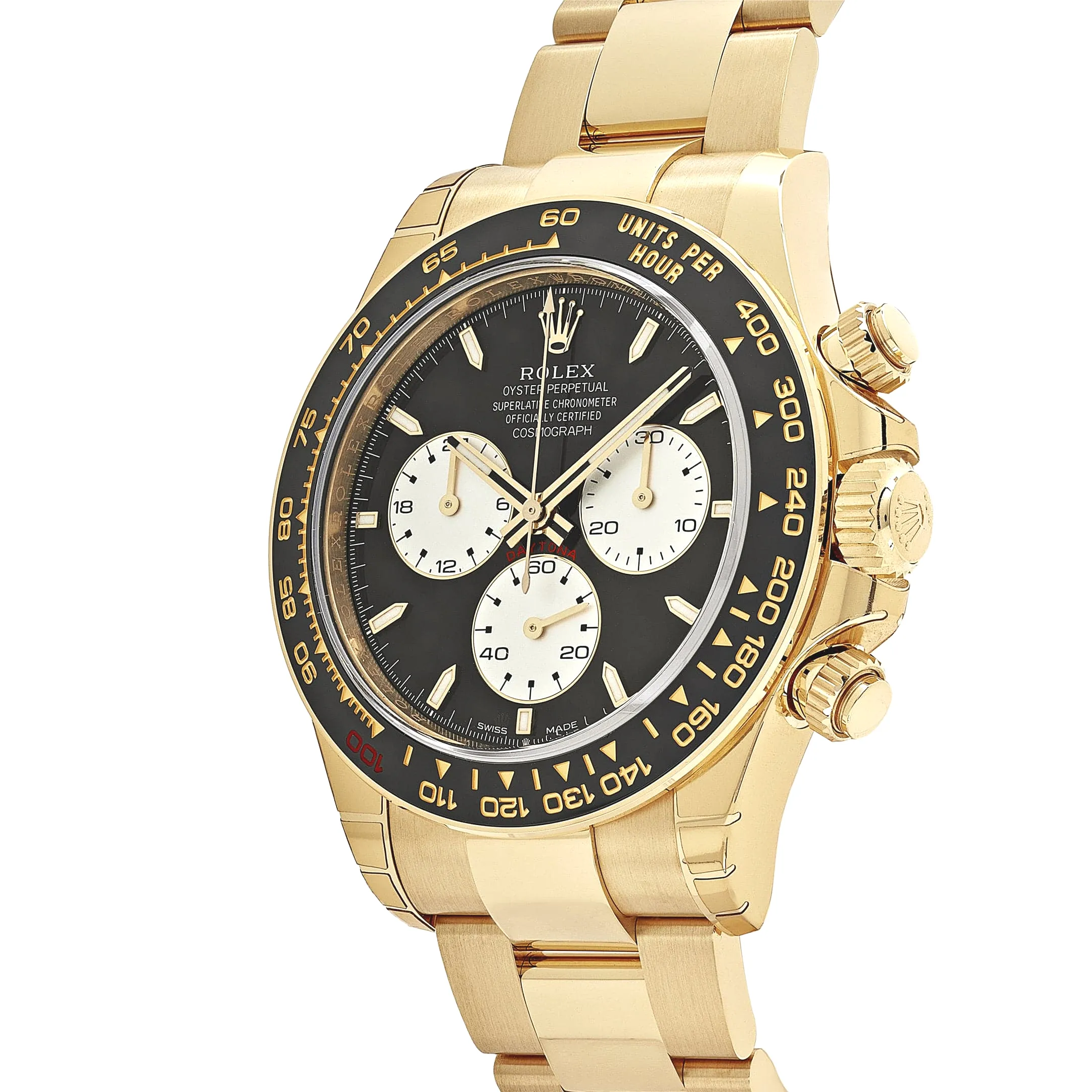 Rolex Daytona 126528LN ‘Le Mans’ Yellow Gold Black Dial 40mm - Image 4