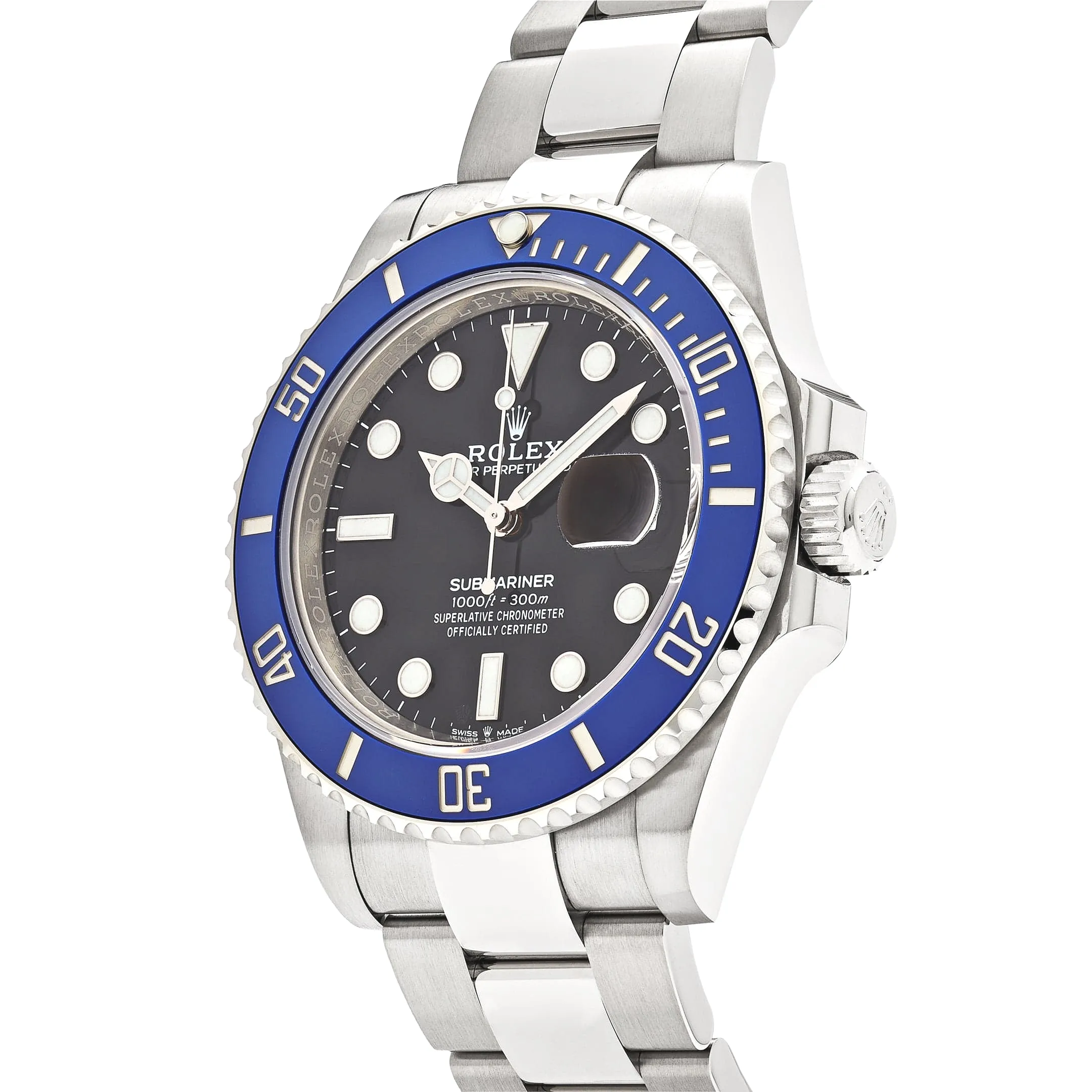 Rolex Submariner Date 126619LB White Gold Black Dial Blue Bezel 41mm - Image 3
