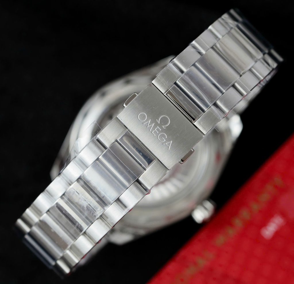 Đồng Hồ Omega Seamaster Replica 11 Mặt Xanh Blue Co-Axial Cọc Dạ Quang VS 41mm