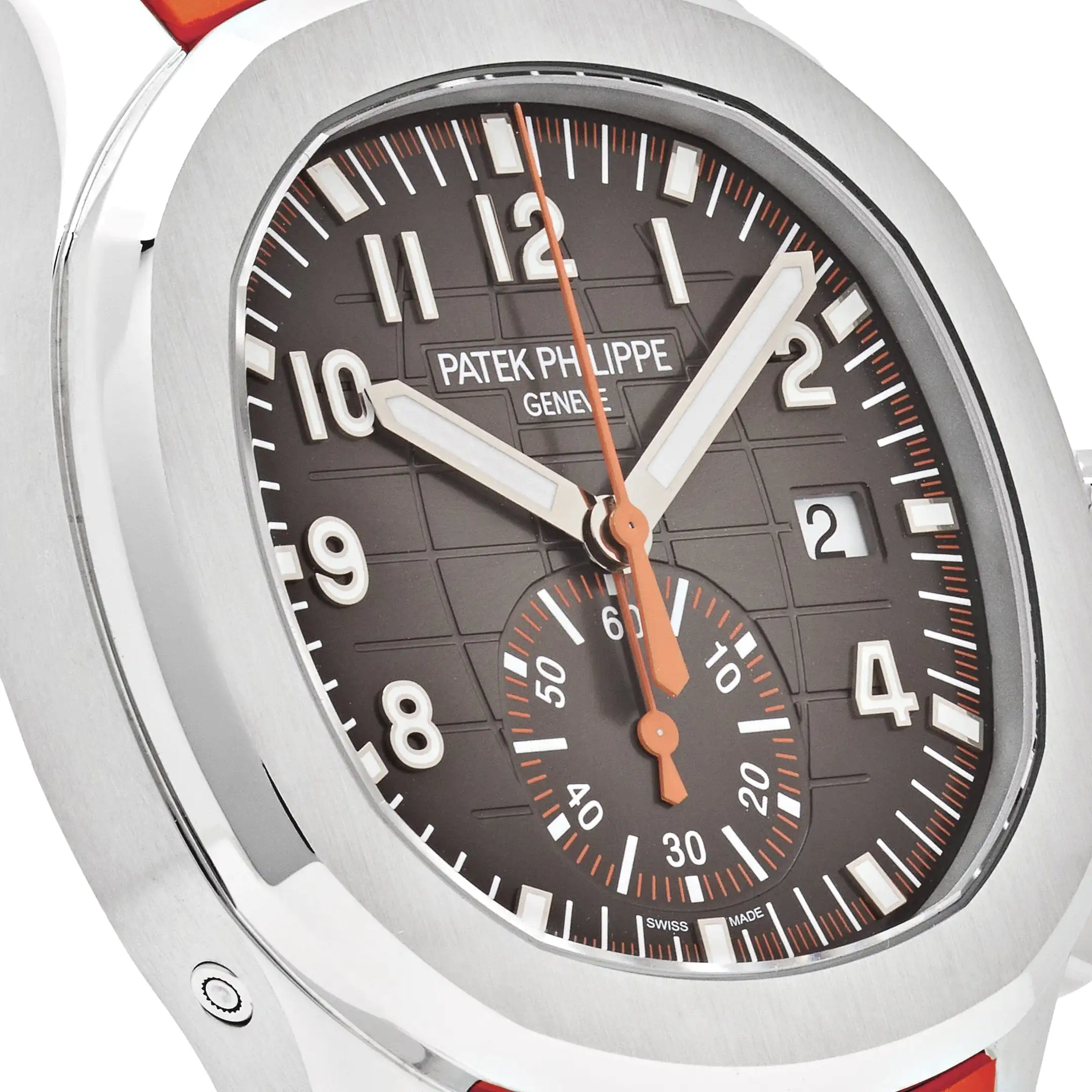 Patek Philippe Aquanaut Chronograph 5968A-001 Stainless Steel Black Dial - Image 4