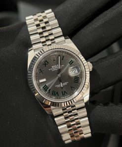 Alternative view of Rolex DateJust 126334 Wimbledon Dial Clean Factory 41mm