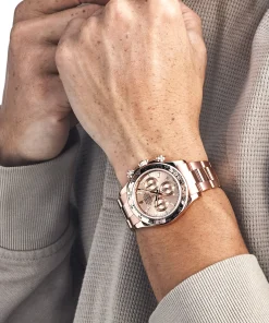 Alternative view of Rolex Daytona 116505 Rose Gold Sundust Diamond 40mm