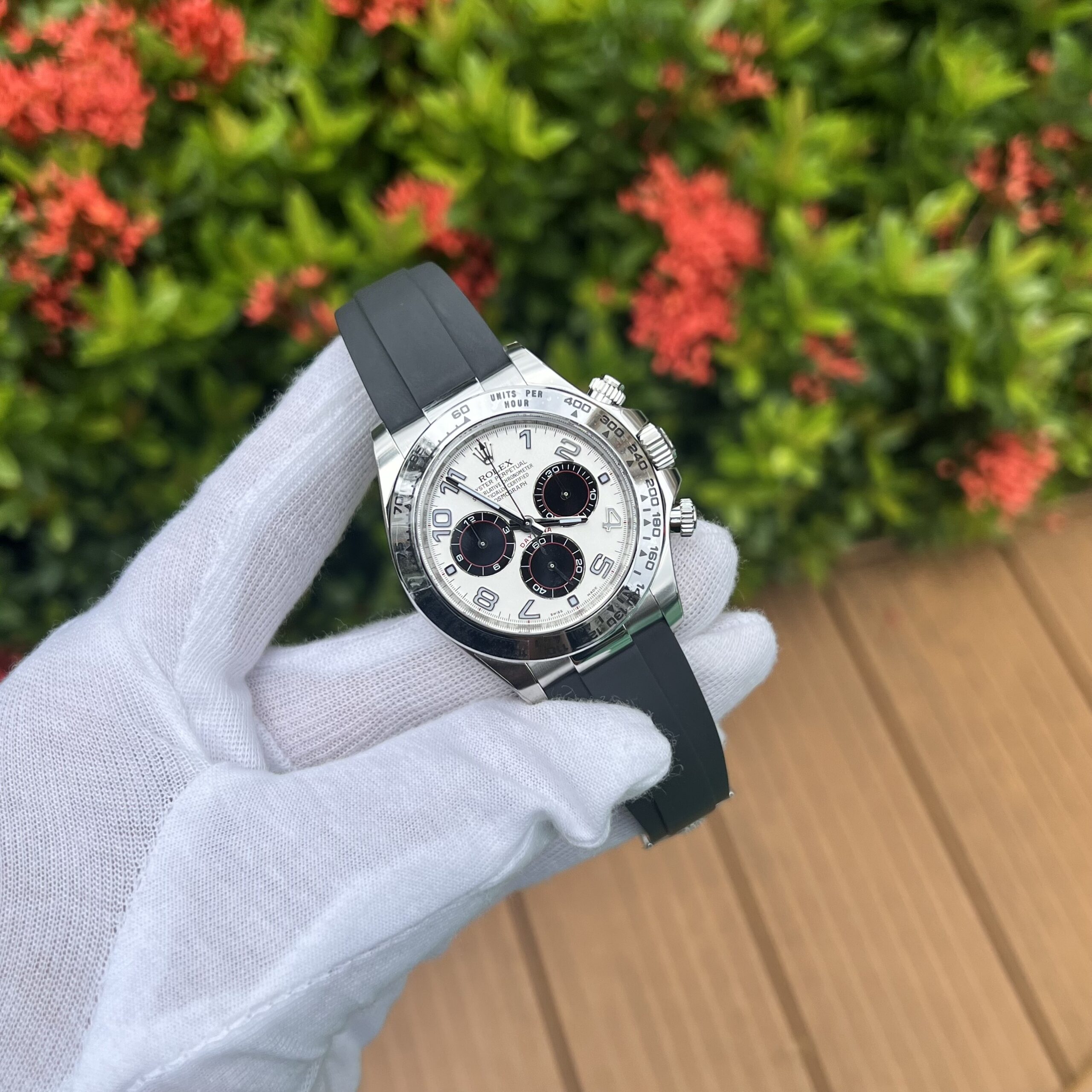 Rolex Daytona 116519 Arabic Dial Watch Clean Factory 40mm - Image 2