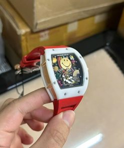 Alternative view of Richard Mille RM88 Smiley Replica Watch Best Quality 42mm