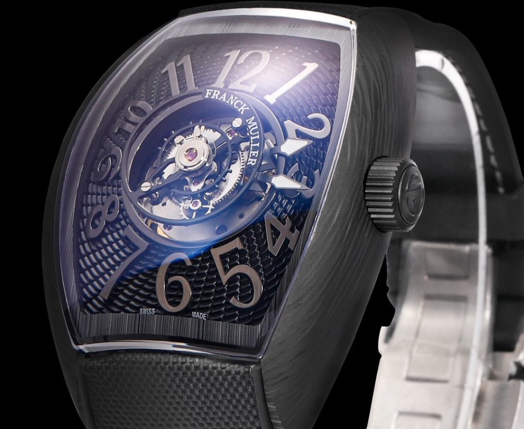 Franck Muller Grand Central Tourbillon Carbon Best Replica Watch 45mm - Image 5