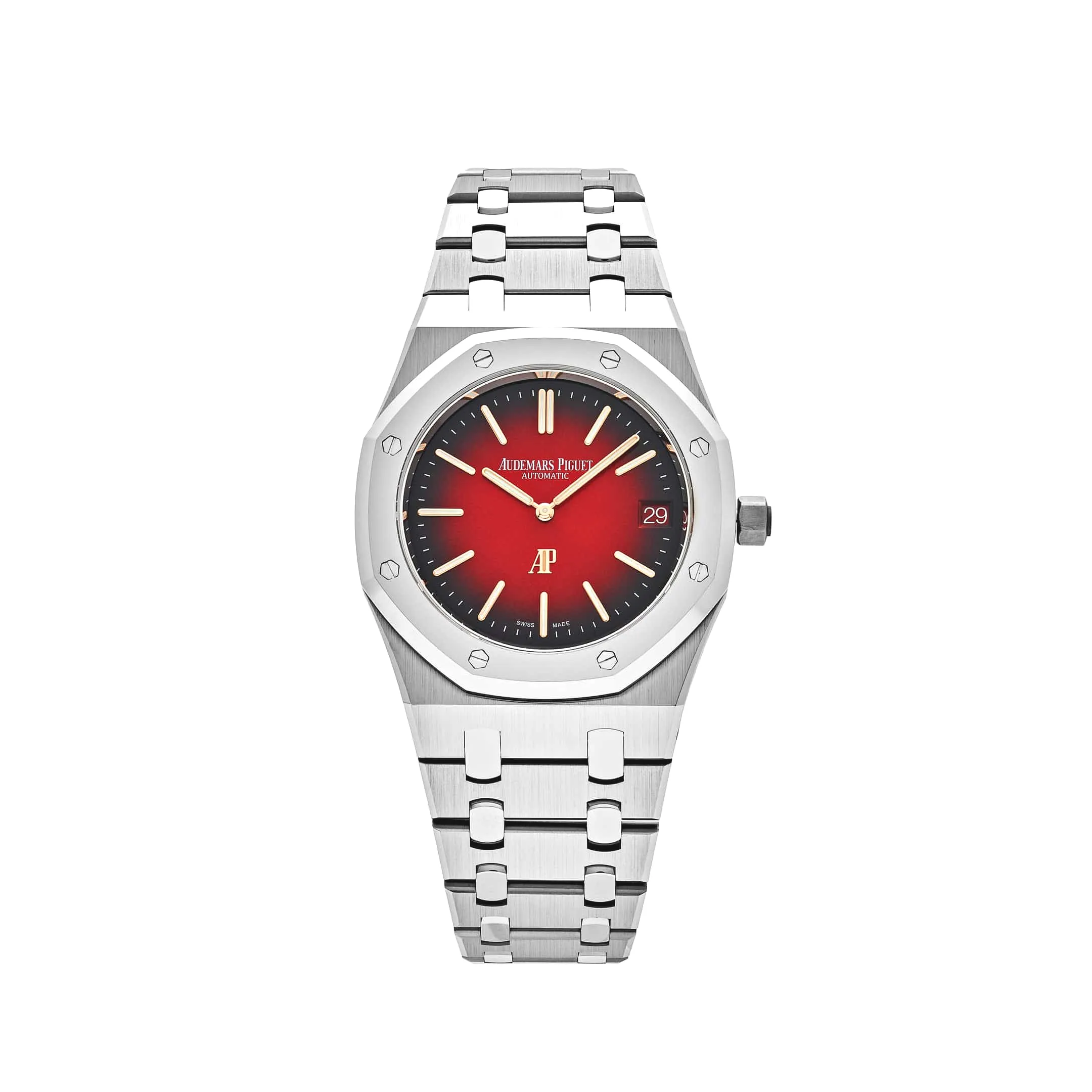 Audemars Piguet Royal Oak 16202XT.OO.1240XT.01 ‘Jumbo’ Extra-Thin Titanium Burgundy Dial