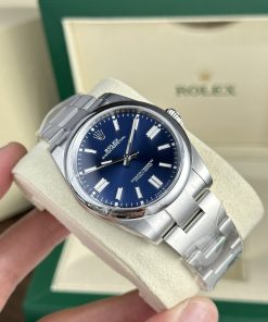 Alternative view of Rolex Oyster Perpetual 124300 Blue Dial Replica Watches Clean Factory 41mm