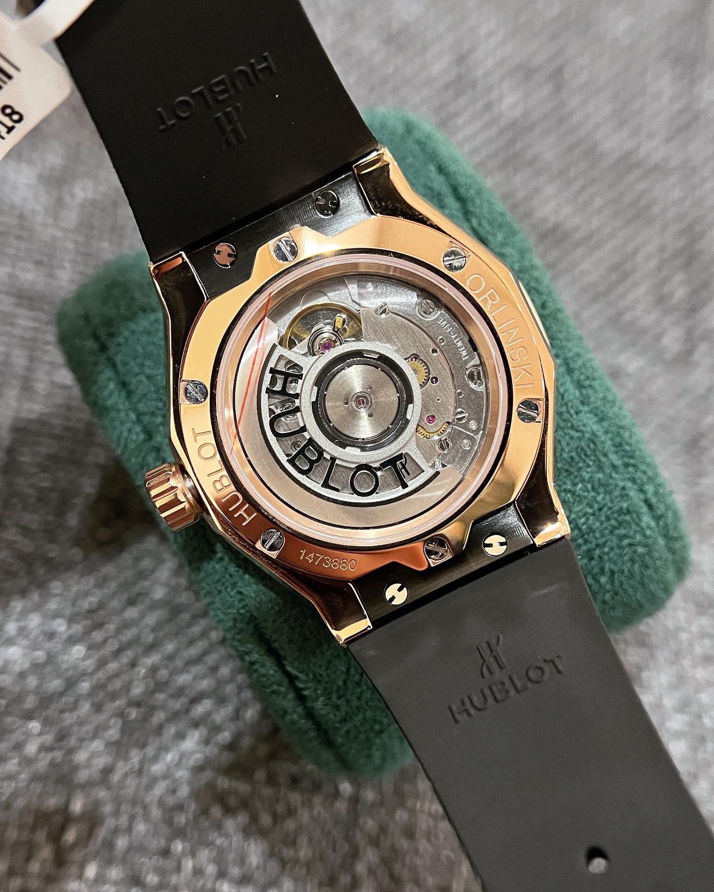 Hublot Orlinski King Gold Custom Full Diamonds Moissanite 40mm - Image 6