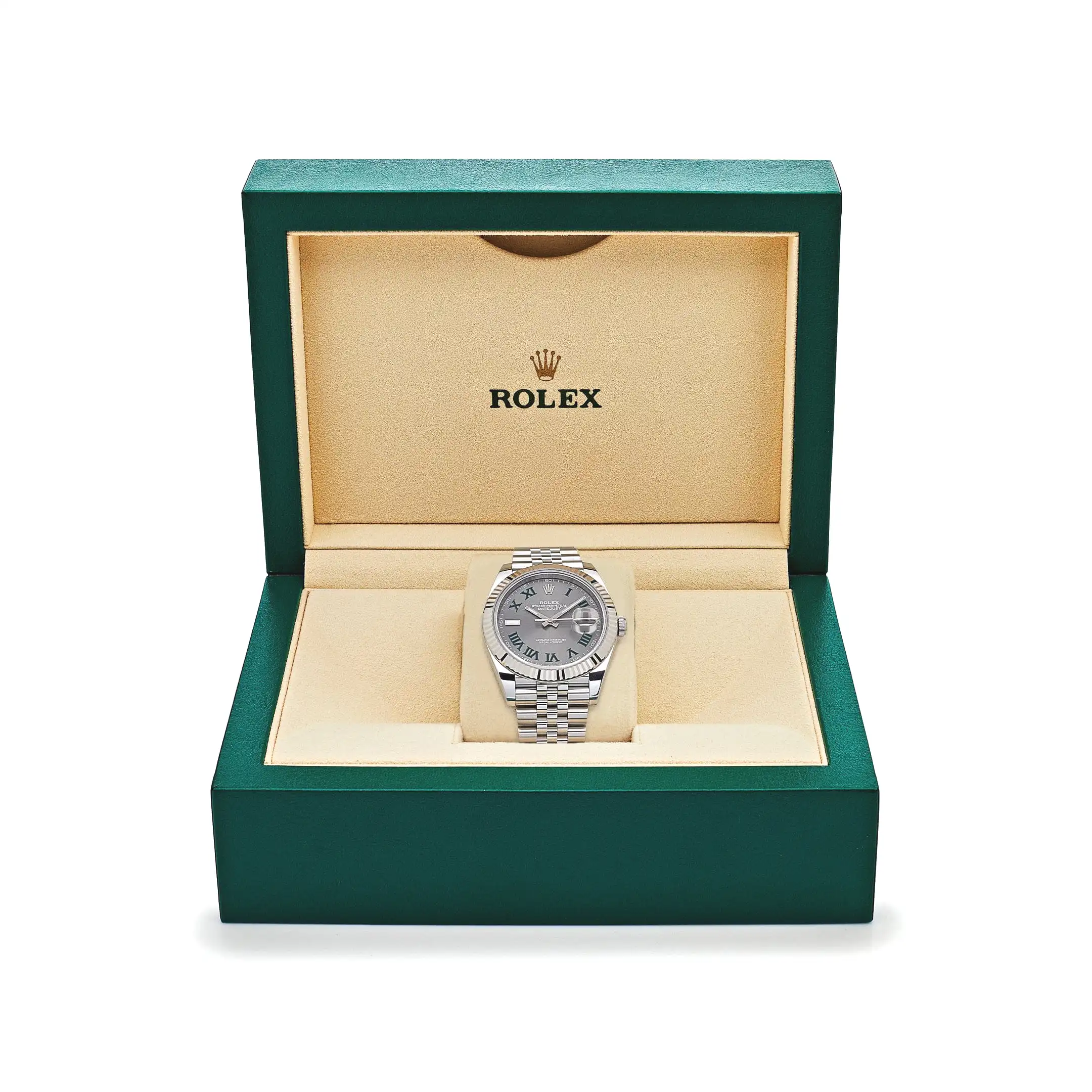 Rolex Datejust 41 126334 ‘Wimbledon’ Stainless Steel Slate Dial Jubilee - Image 7