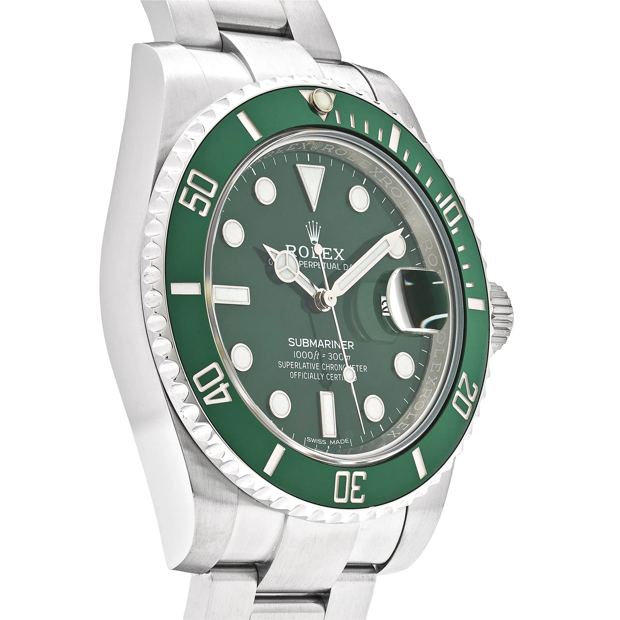 Rolex Submariner Date 116610LV ‘Hulk’ Stainless Steel Green Dial 40MM - Image 5