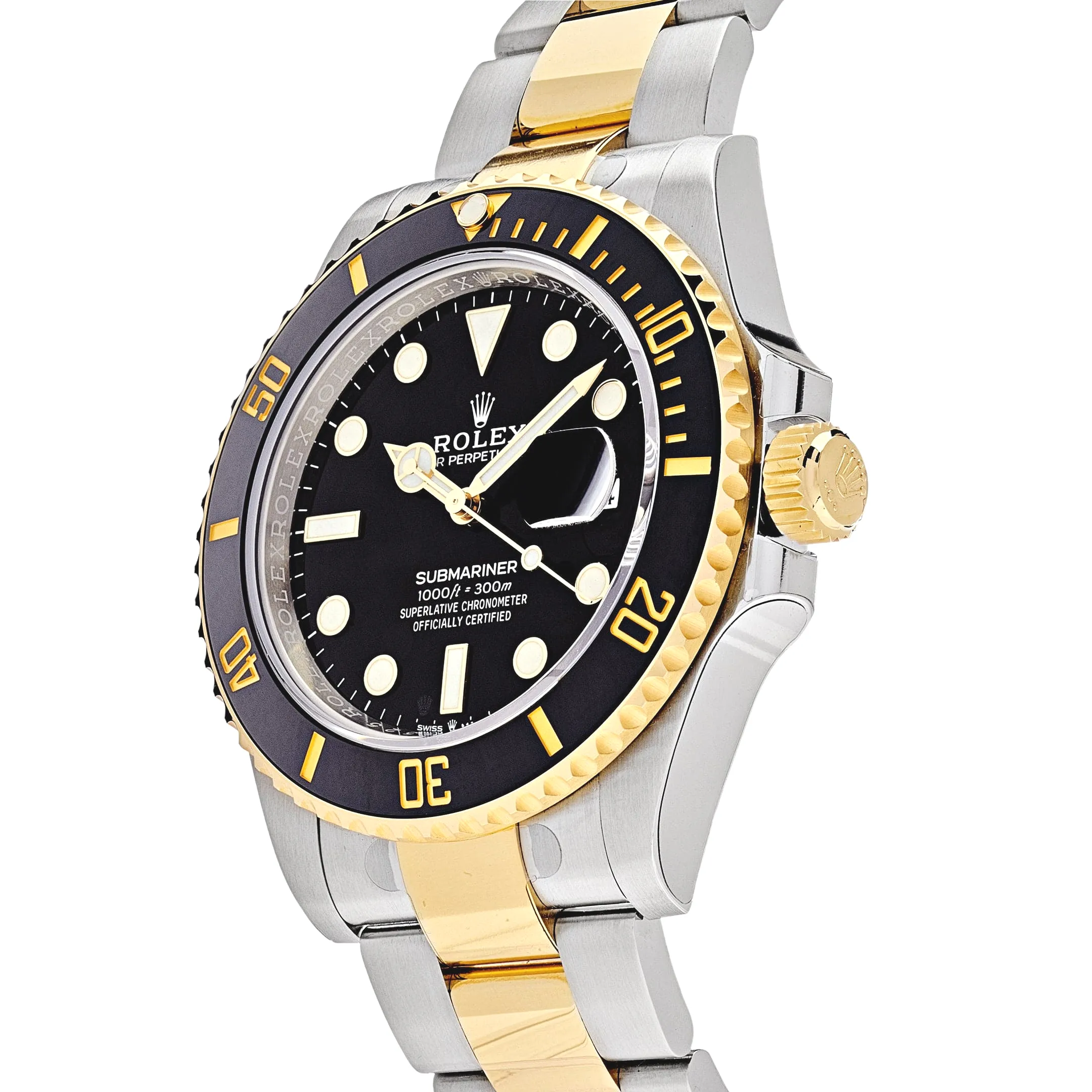Rolex Submariner Date 126613LN Stainless Steel Yellow 41mm - Image 2
