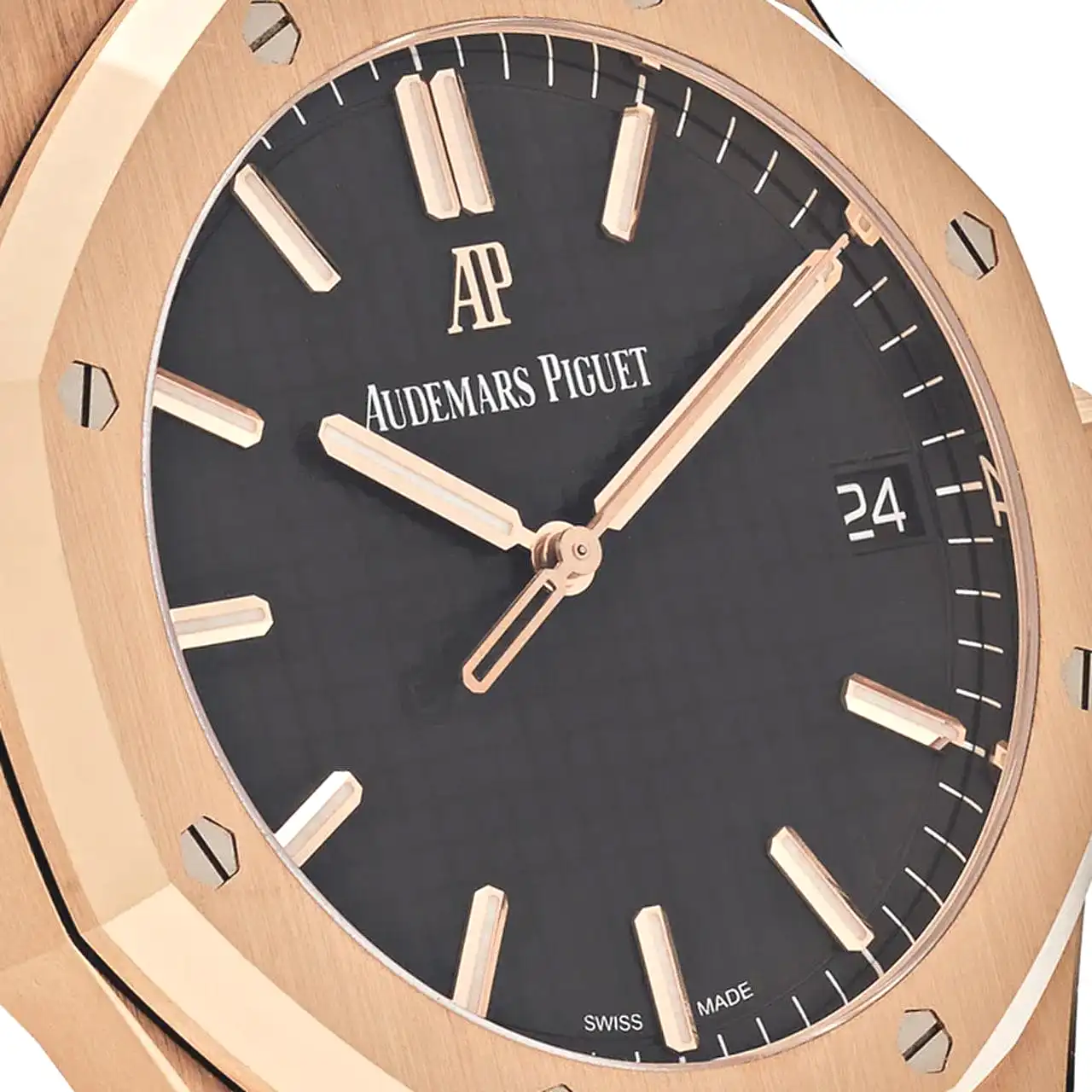 Audemars Piguet Royal Oak 15500OR.OO.1220OR.01 Selfwinding Rose Gold Black Dial - Image 5