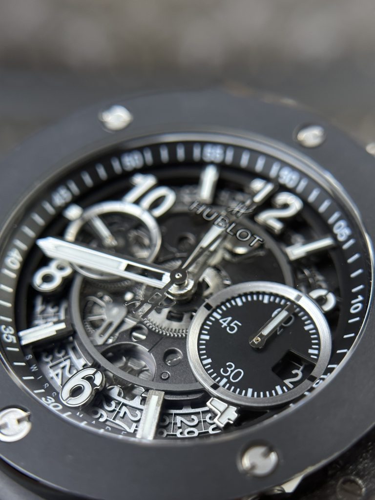 Hublot Big Bang Unico Black Ceramic Replica Watch BBF Factory (1)