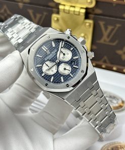 Alternative view of Audemars Piguet Rep11 Royal Oak Chronograph 26331 Blue Dial APS Factory 41mm
