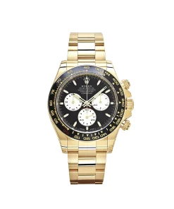 Rolex Daytona 126528LN ‘Le Mans’ Yellow Gold Black Dial 40mm