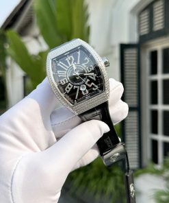 Alternative view of Franck Muller V45 Replica 11 Watch Black Color ABF Factory 45mm