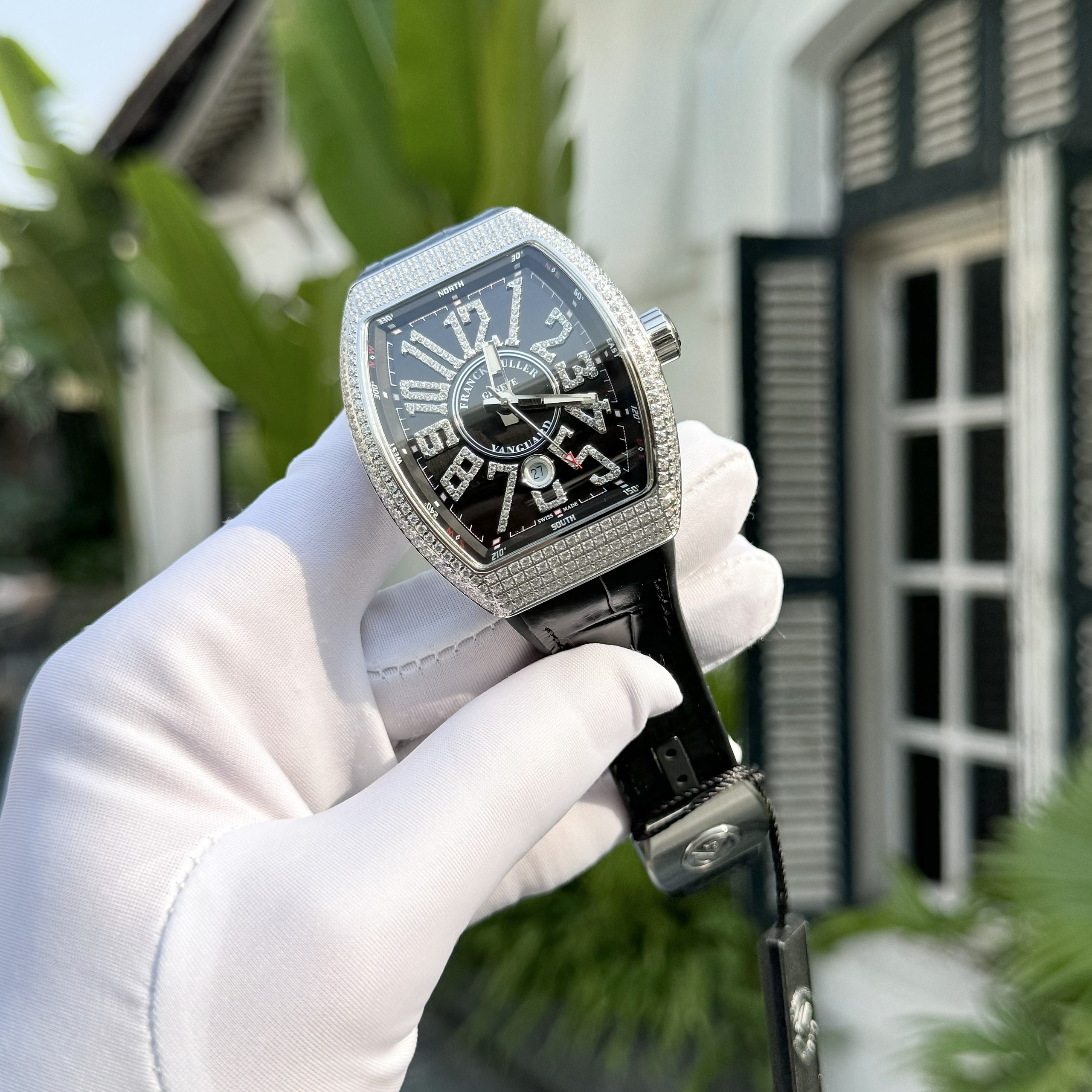Franck Muller V45 Replica 11 Watch Black Color ABF Factory 45mm - Image 2