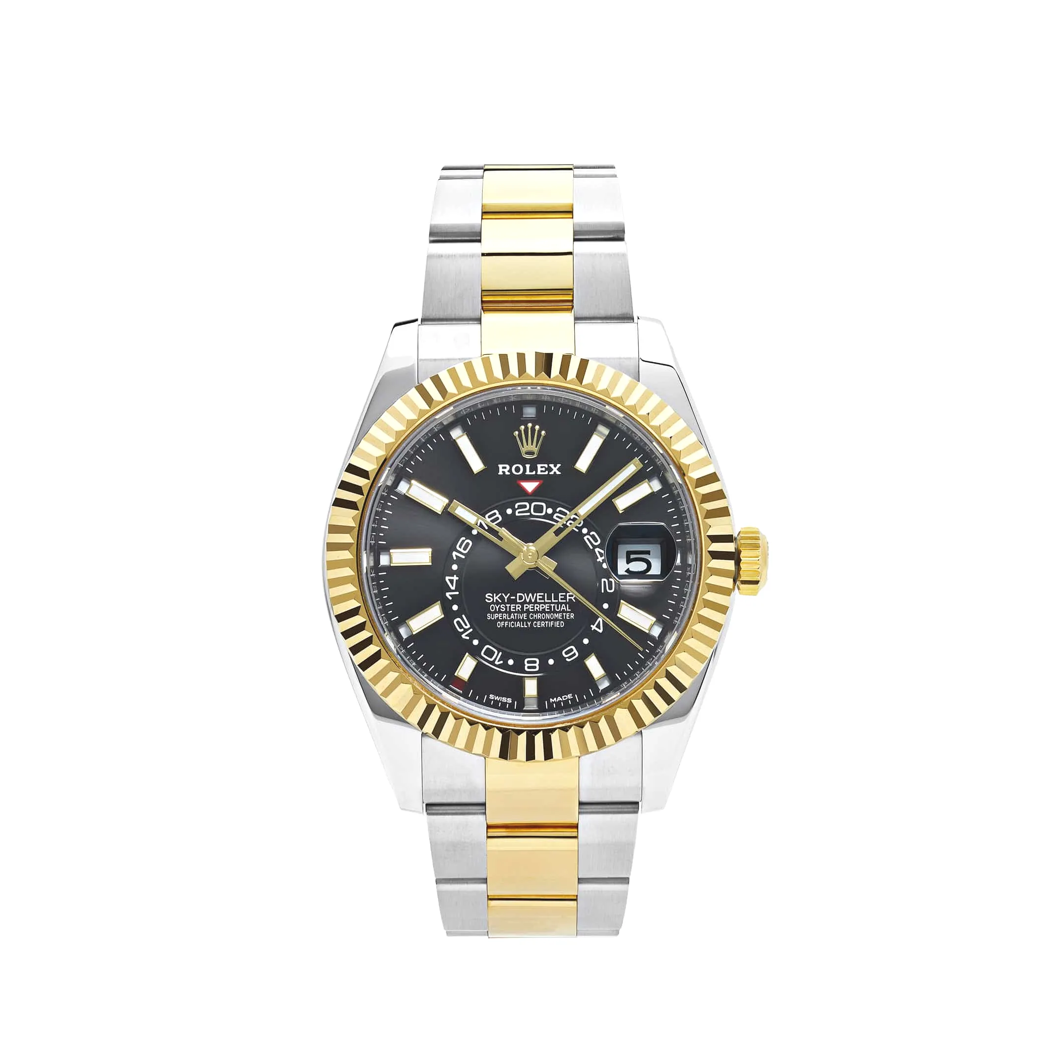 Rolex Sky-Dweller 326933 Stainless Steel Yellow Gold 42mm