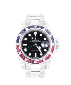 Rolex GMT-Master II 116759SARU White Gold Black Dial