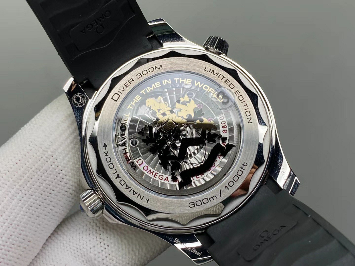 Replica Omega Seamaster James Bond 007 VS Factory 42mm - Image 7