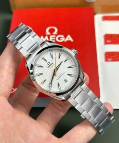 Alternative view of Omega Seamaster Aqua Terra 150M Replica 11 White Dial Factory VS 41mm