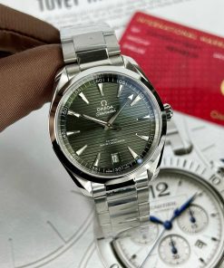 Omega Best Replica Seamaster Aqua Terra Green Dial VS Factory 41mm