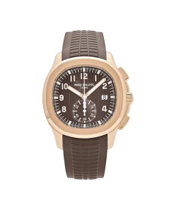 Patek Philippe Aquanaut 5968R-001 Chronograph Rose Gold Brown Dial