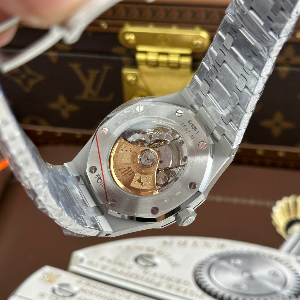 Đồng Hồ Audemars Piguet Rep11 Royal Oak 15410 Frosted Mặt Xám Nhà Máy APS 41mm