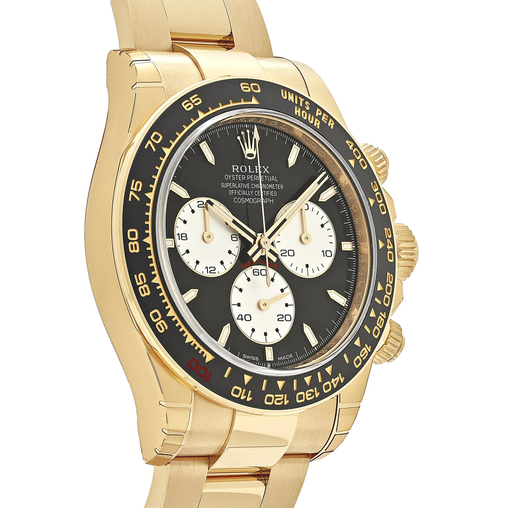 Rolex Daytona 126528LN ‘Le Mans’ Yellow Gold Black Dial 40mm - Image 3