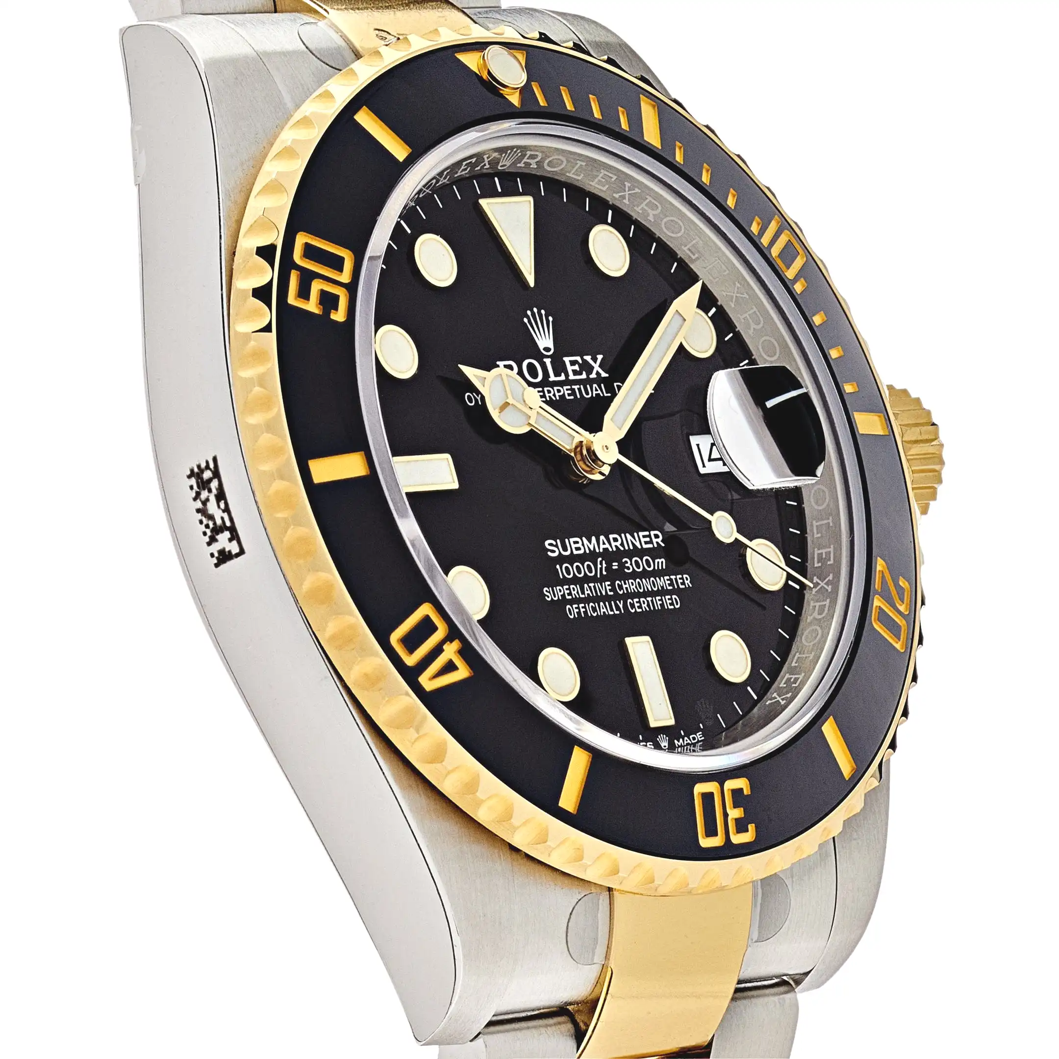 Rolex Submariner Date 126613LN Stainless Steel Yellow 41mm - Image 3