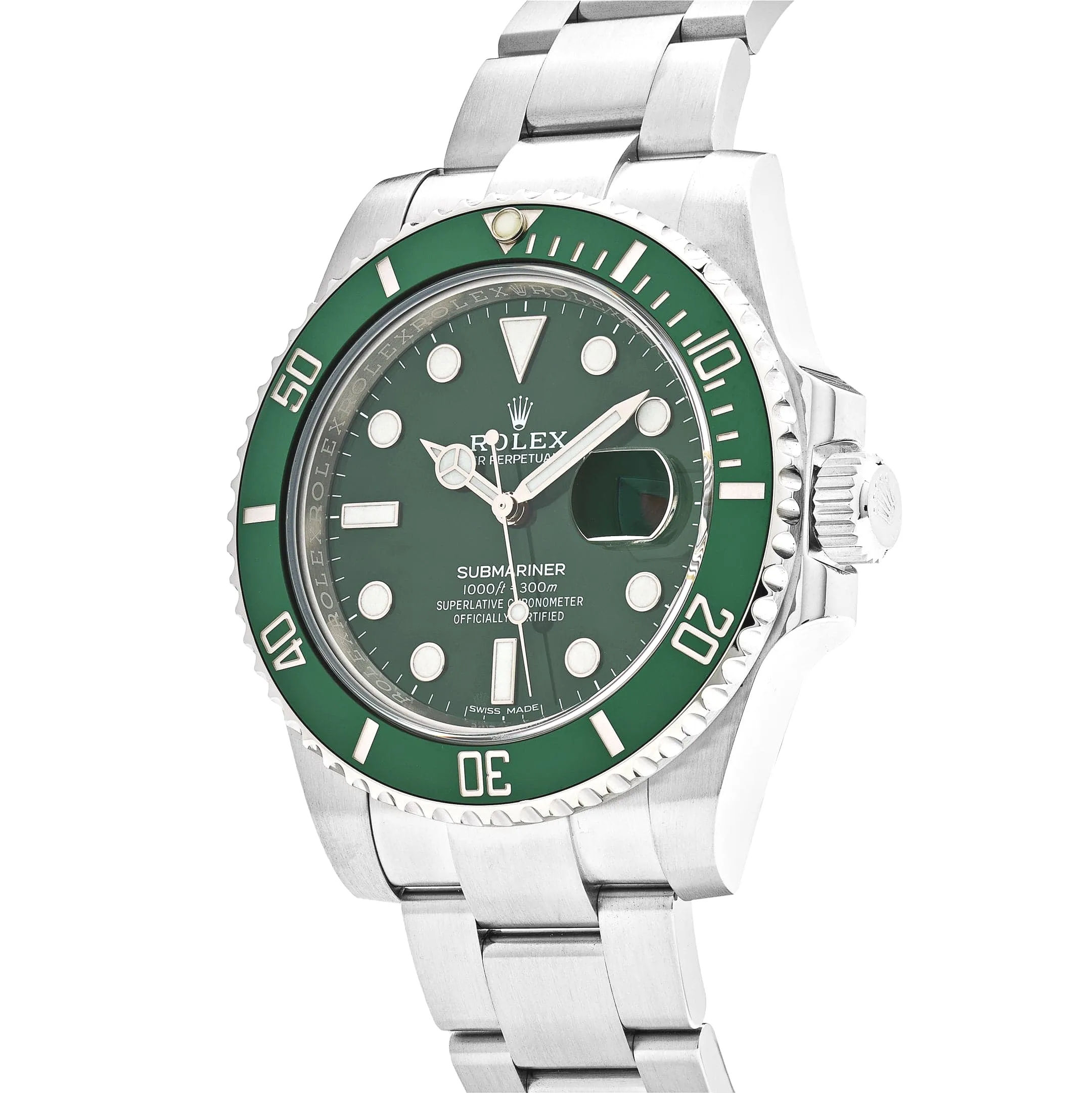 Rolex Submariner Date 116610LV ‘Hulk’ Stainless Steel Green Dial 40MM - Image 4