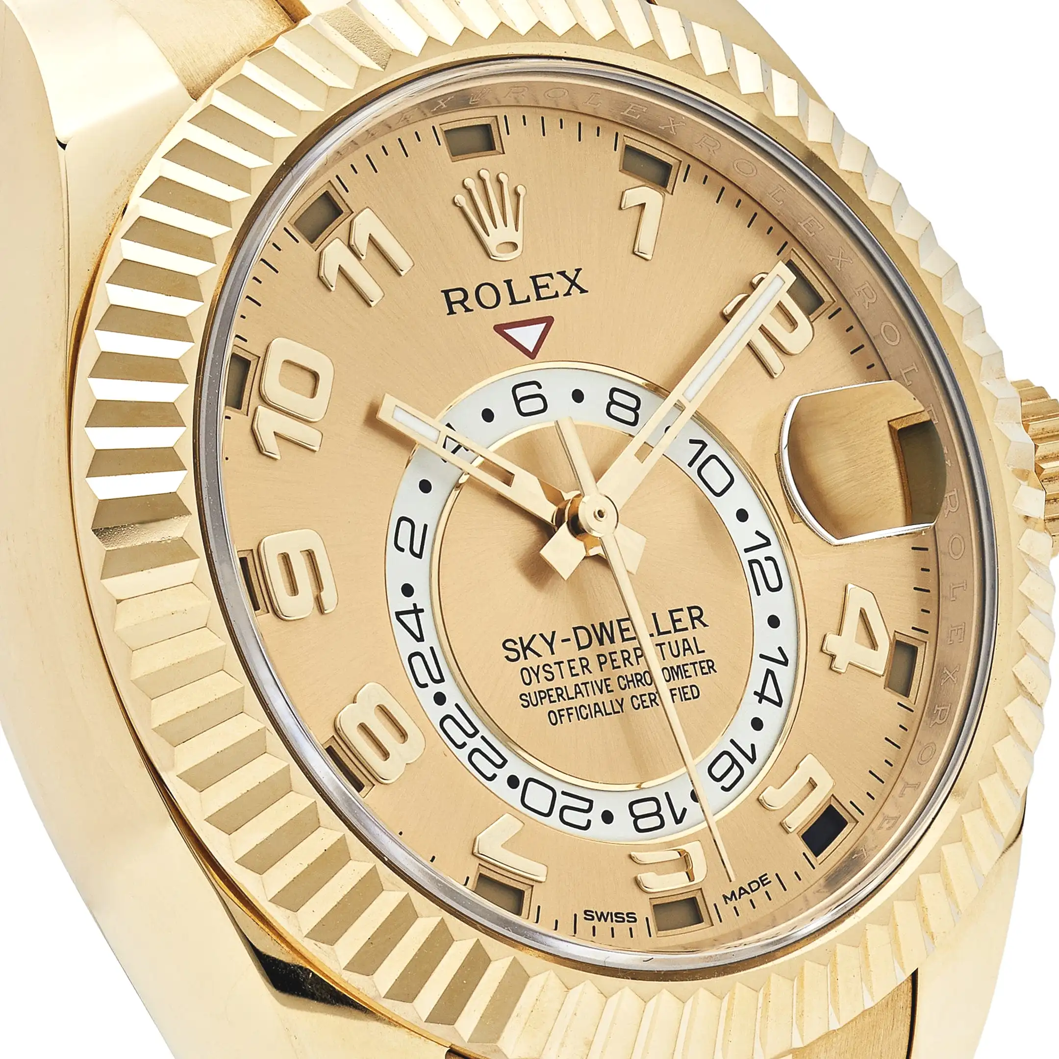 Rolex Sky-Dweller 326938 Yellow Gold Champagne 42mm - Image 5