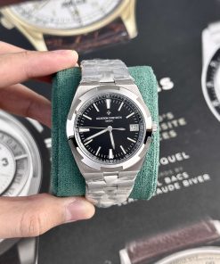 Vacheron Constantin Rep 11 Watches Overseas 4500V Black Dial PPF 41mm