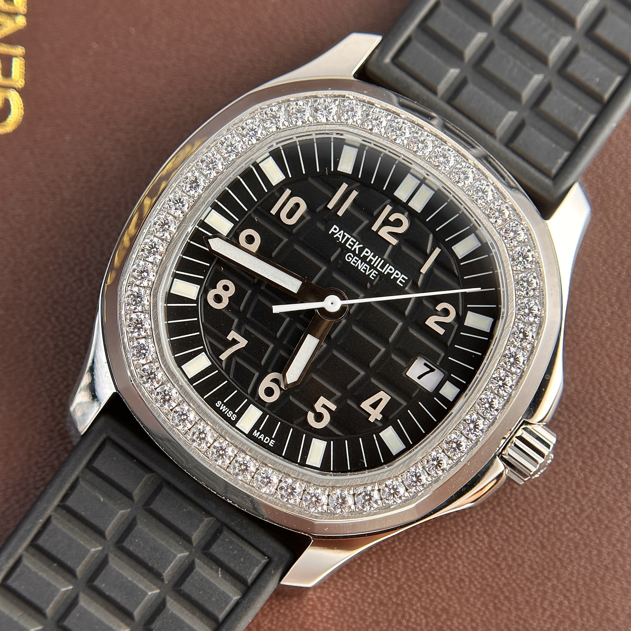 Patek Philippe Aquanaut 5067 Watch Black Rubber PPF 35.6mm - Image 4
